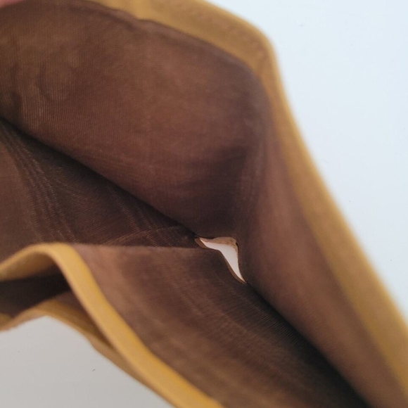 Celine Triomphe Macadam Vintage Canvas Leather Wallet Bifold Compact  (EUC) - Picture 8 of 12